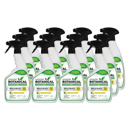 BOTANICAL DISINFECTANT CLEANER 32 OZ, 12PK